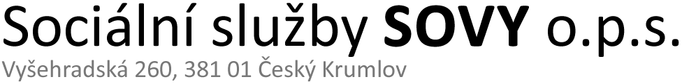 Sociální služby SOVY o.p.s.